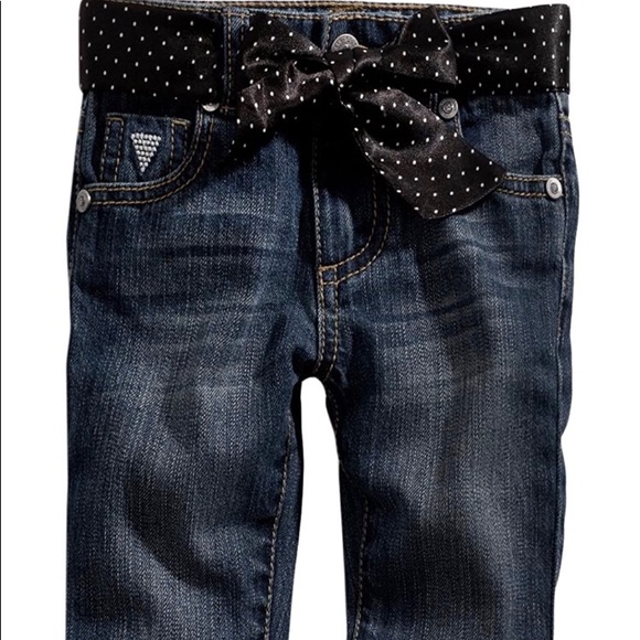 Guess Baby Girl Ankle Jeans - Picture 1 of 6